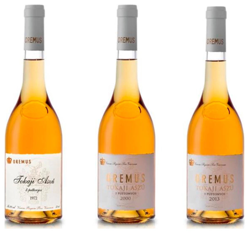 Oremus Luxury Legends 5 Puttonyos (1972‑2000‑2013)